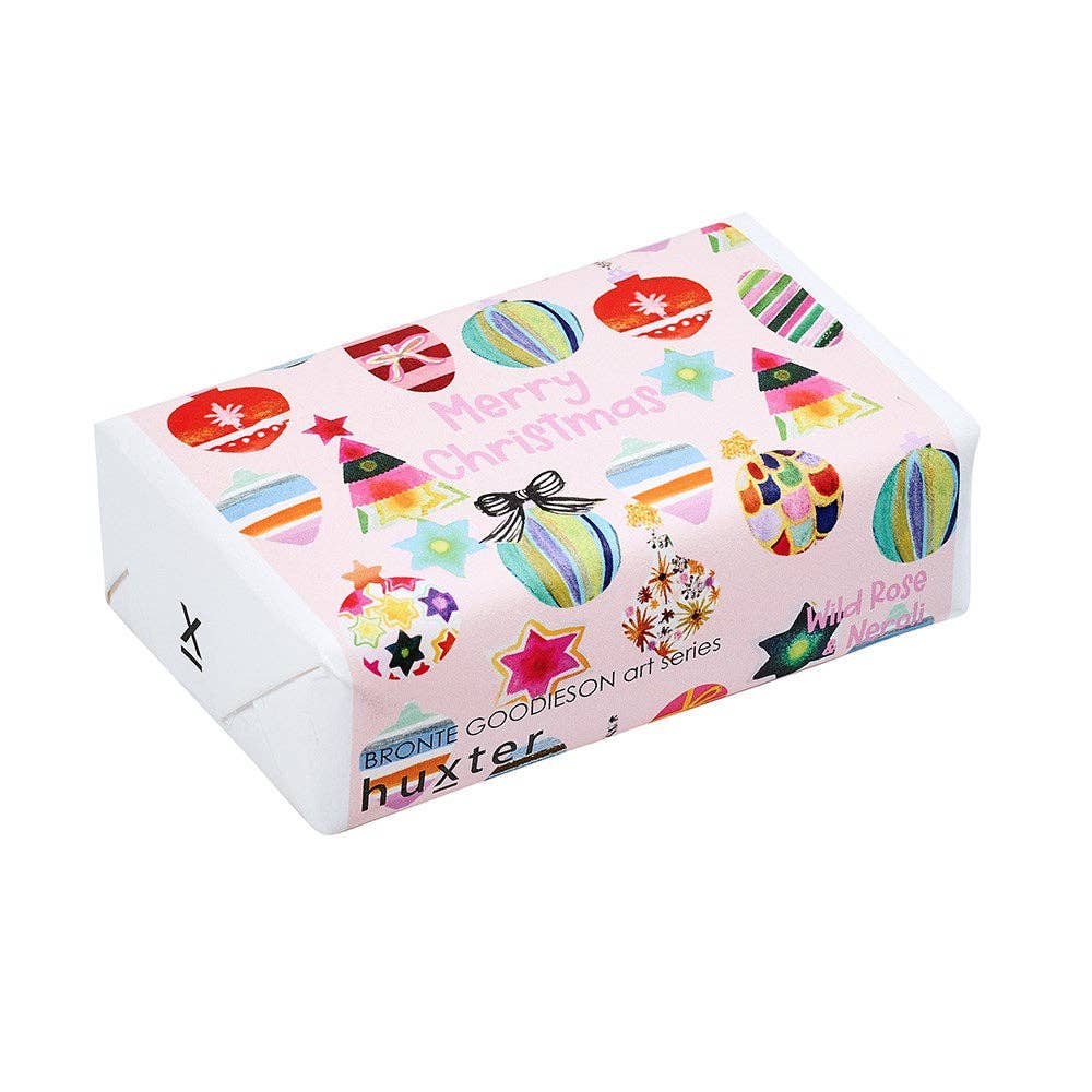 Wild Rose & Neroli Soap - Merry Christmas