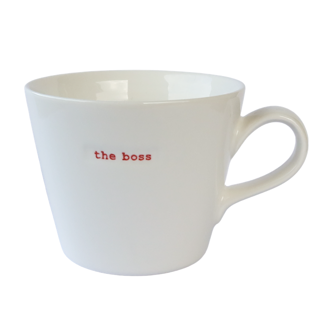 Keith Brymer Jones - Word Range Mug - the boss