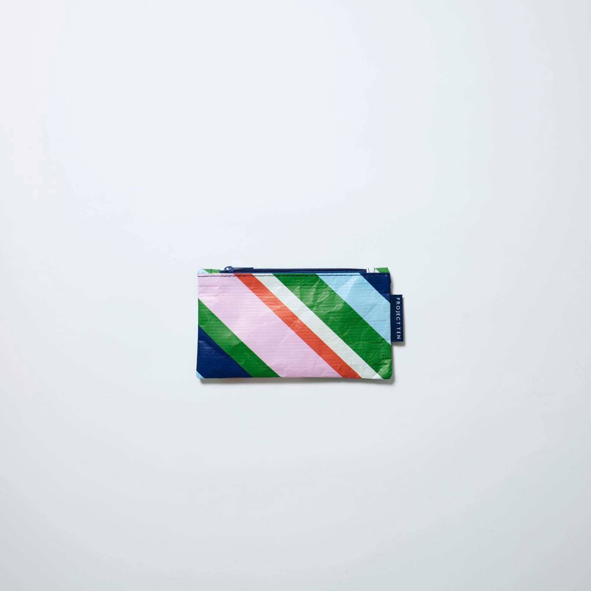 Tiny Zip Pouch – Rugby Stripe