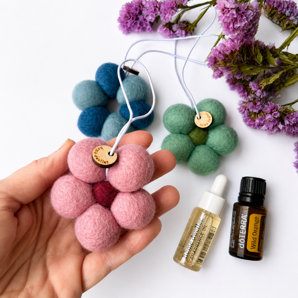 Scented Your Way Felt Freshener - Pink Flower