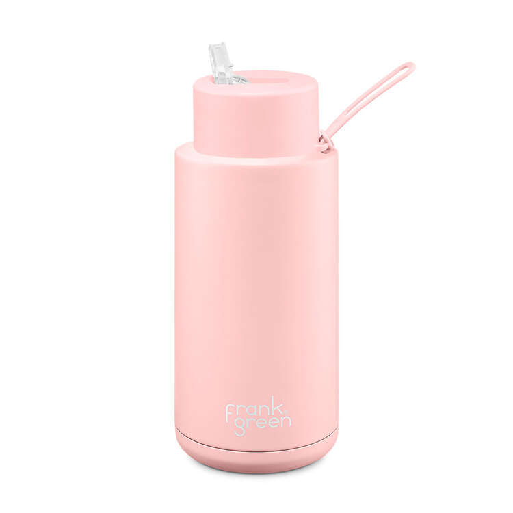 Ceramic Reusable Drink Bottle 34oz  - blushed